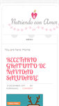 Mobile Screenshot of nutriendoconamor.com